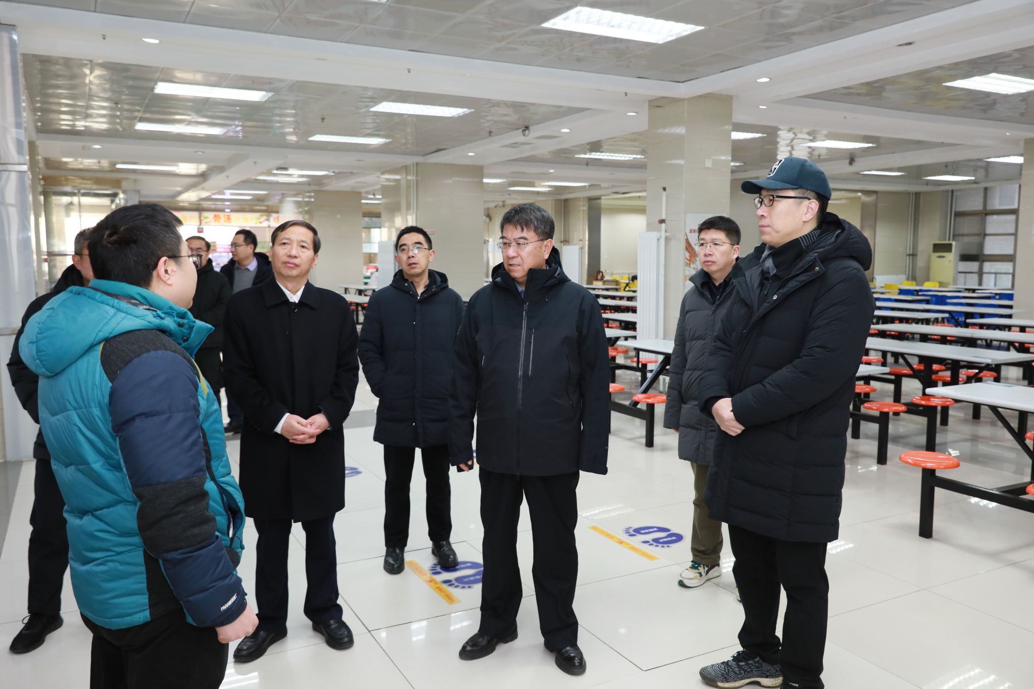 校領導深入校園開展安全檢查工作