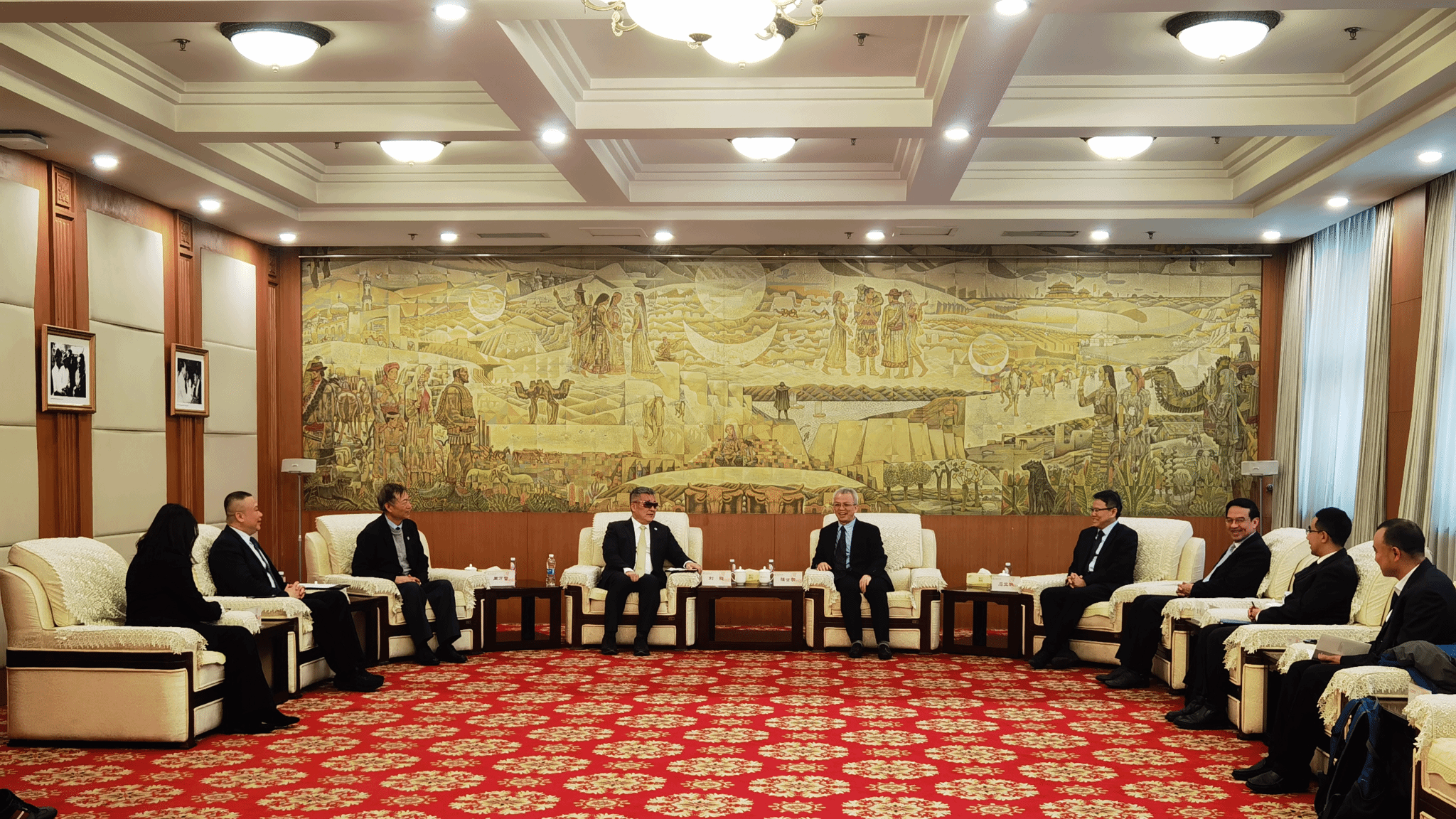 澳門城市大學校長劉駿一行來校訪問